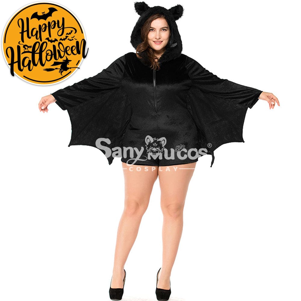 【In Stock】Halloween Cosplay Bat Vampire Suit Costume Plus Size Costumes