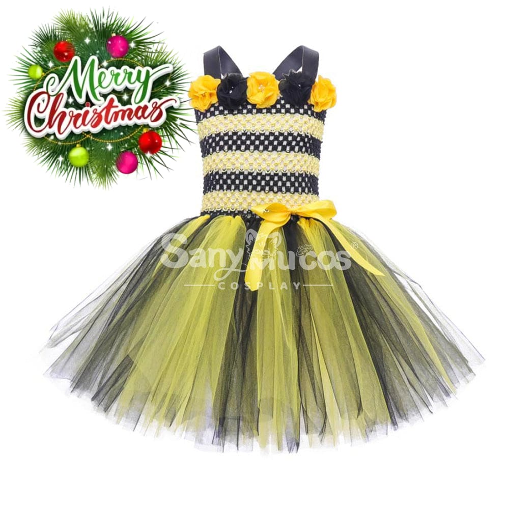 【In Stock】Halloween Cosplay Bee Costume Kid Size Costumes