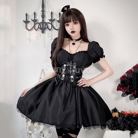 【In Stock】Halloween Cosplay Black Dress Stage Performance Costume Costumes