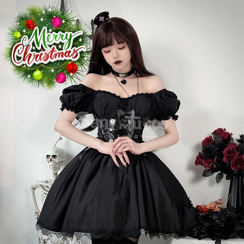 【In Stock】Halloween Cosplay Black Dress Stage Performance Costume Costumes