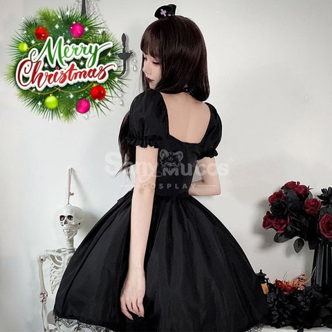 【In Stock】Halloween Cosplay Black Dress Stage Performance Costume Costumes