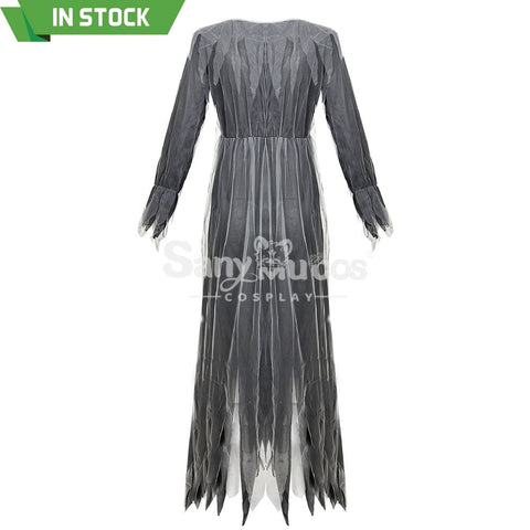 【In Stock】Halloween Cosplay Black Ghost Costume Costumes