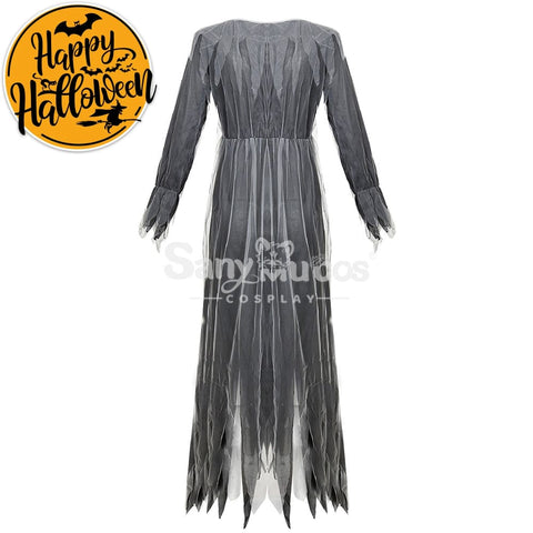 【In Stock】Halloween Cosplay Black Ghost Costume Costumes
