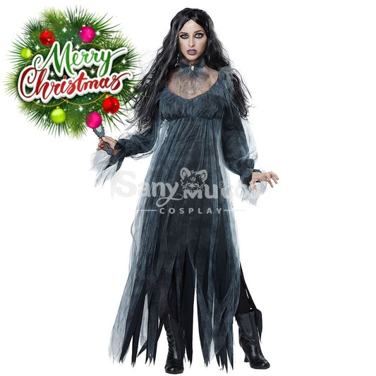 【In Stock】Halloween Cosplay Black Ghost Costume Costumes 1000