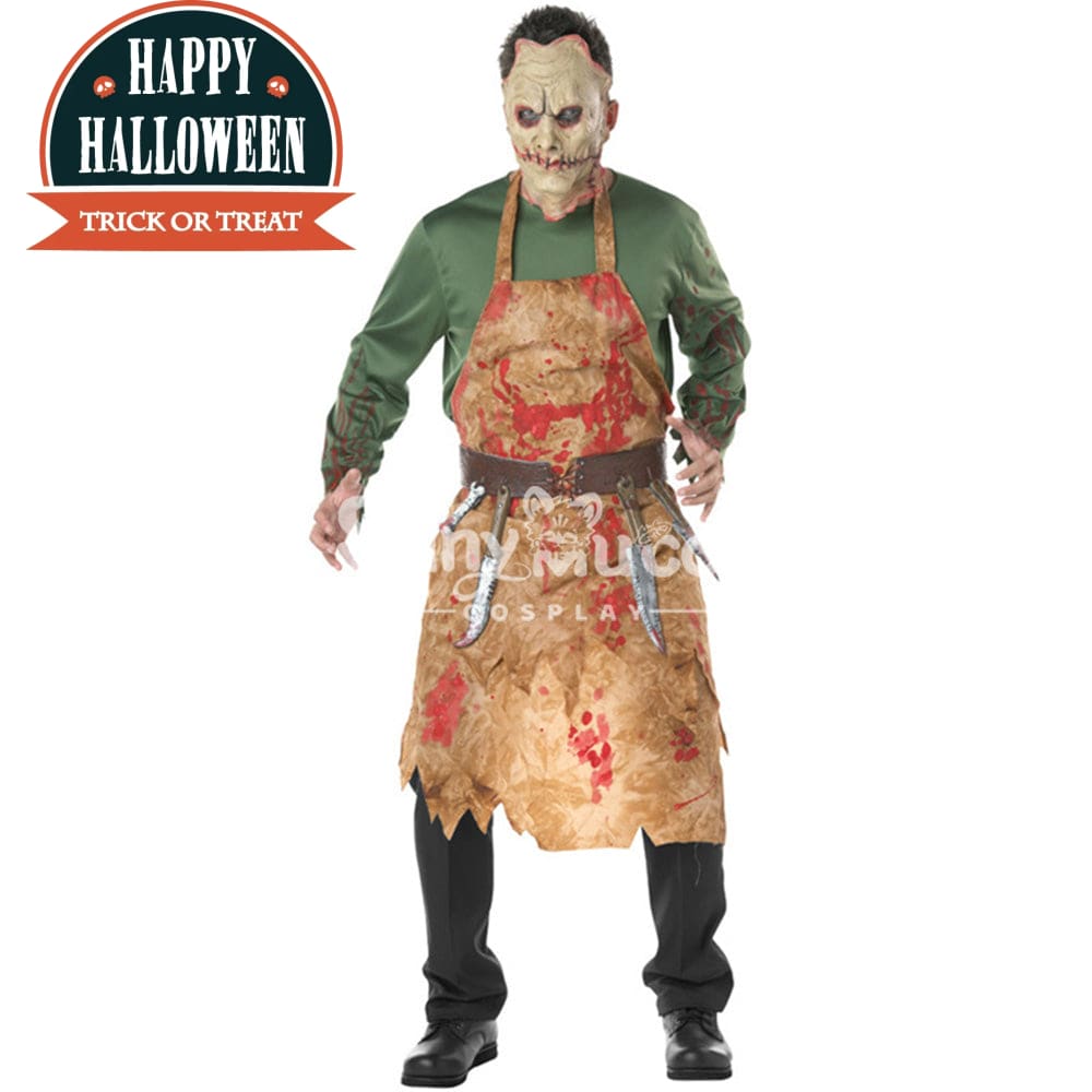 【In Stock】Halloween Cosplay Butcher Zombie Costume Costumes