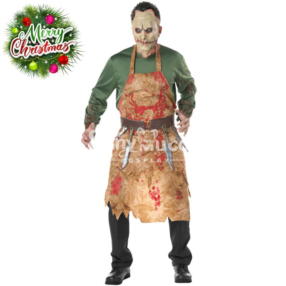 【In Stock】Halloween Cosplay Butcher Zombie Costume Costumes
