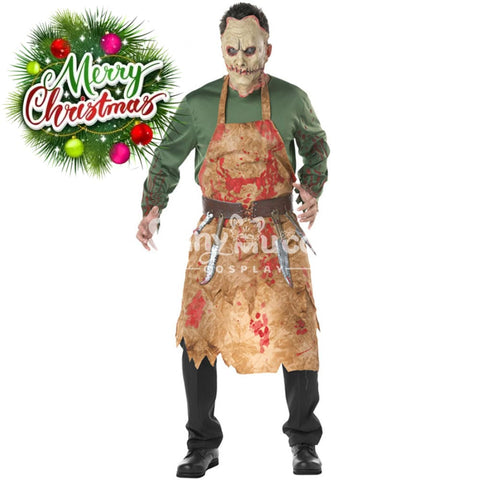 【In Stock】Halloween Cosplay Butcher Zombie Costume Costumes