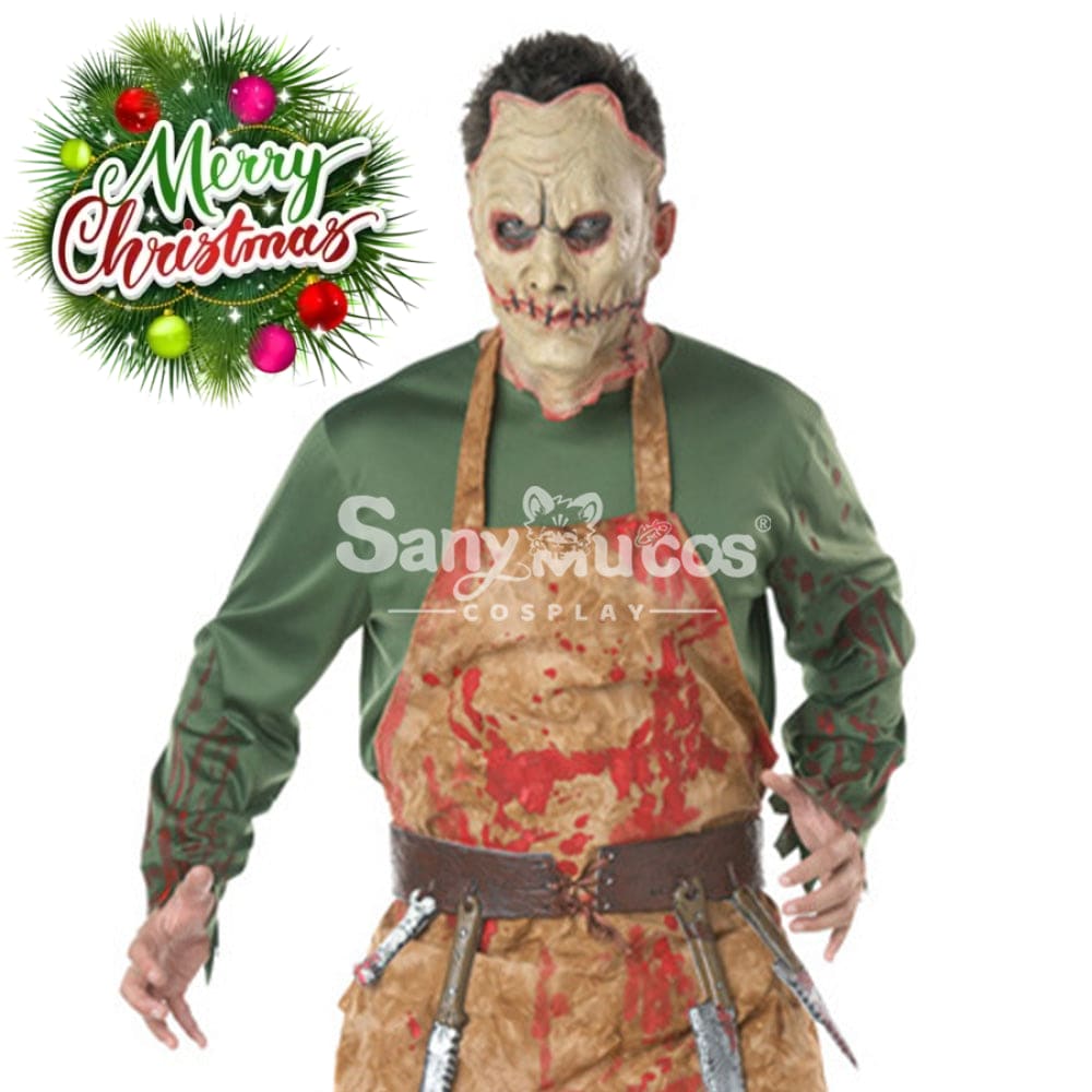 【In Stock】Halloween Cosplay Butcher Zombie Costume Costumes