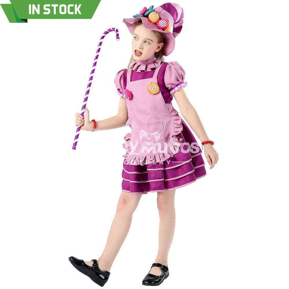 【In Stock】Halloween Cosplay Candy Witches Costume Kid Size Costumes