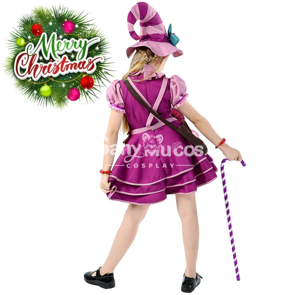 【In Stock】Halloween Cosplay Candy Witches Costume Kid Size Costumes