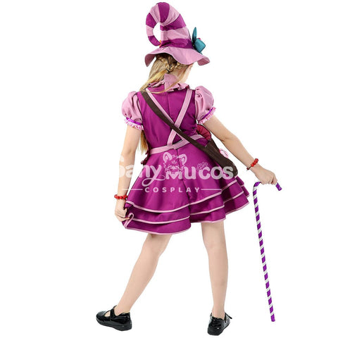 【In Stock】Halloween Cosplay Candy Witches Costume Kid Size Costumes