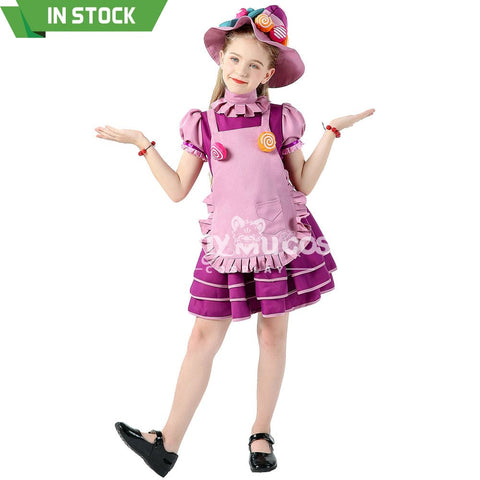 【In Stock】Halloween Cosplay Candy Witches Costume Kid Size Costumes