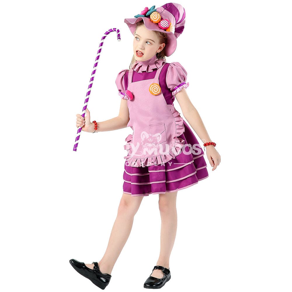 【In Stock】Halloween Cosplay Candy Witches Costume Kid Size Costumes