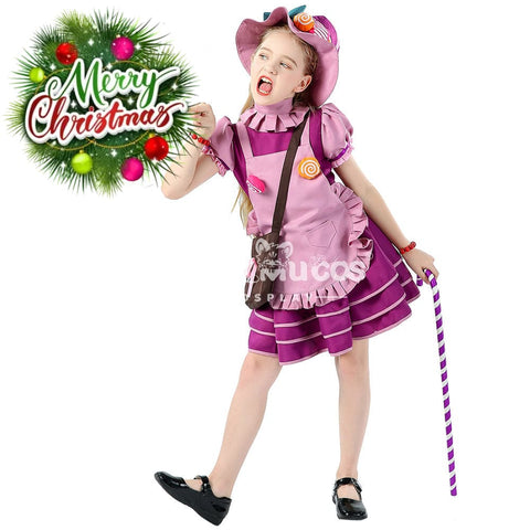 【In Stock】Halloween Cosplay Candy Witches Costume Kid Size Costumes