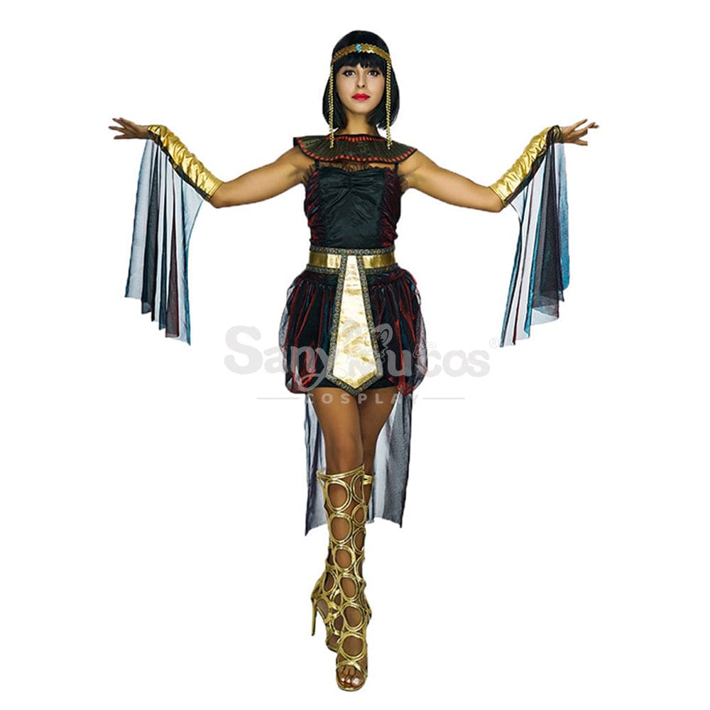 【In Stock】Carnival Cosplay Adult Female Cleopatra Stage Performance Party Costume Costumes