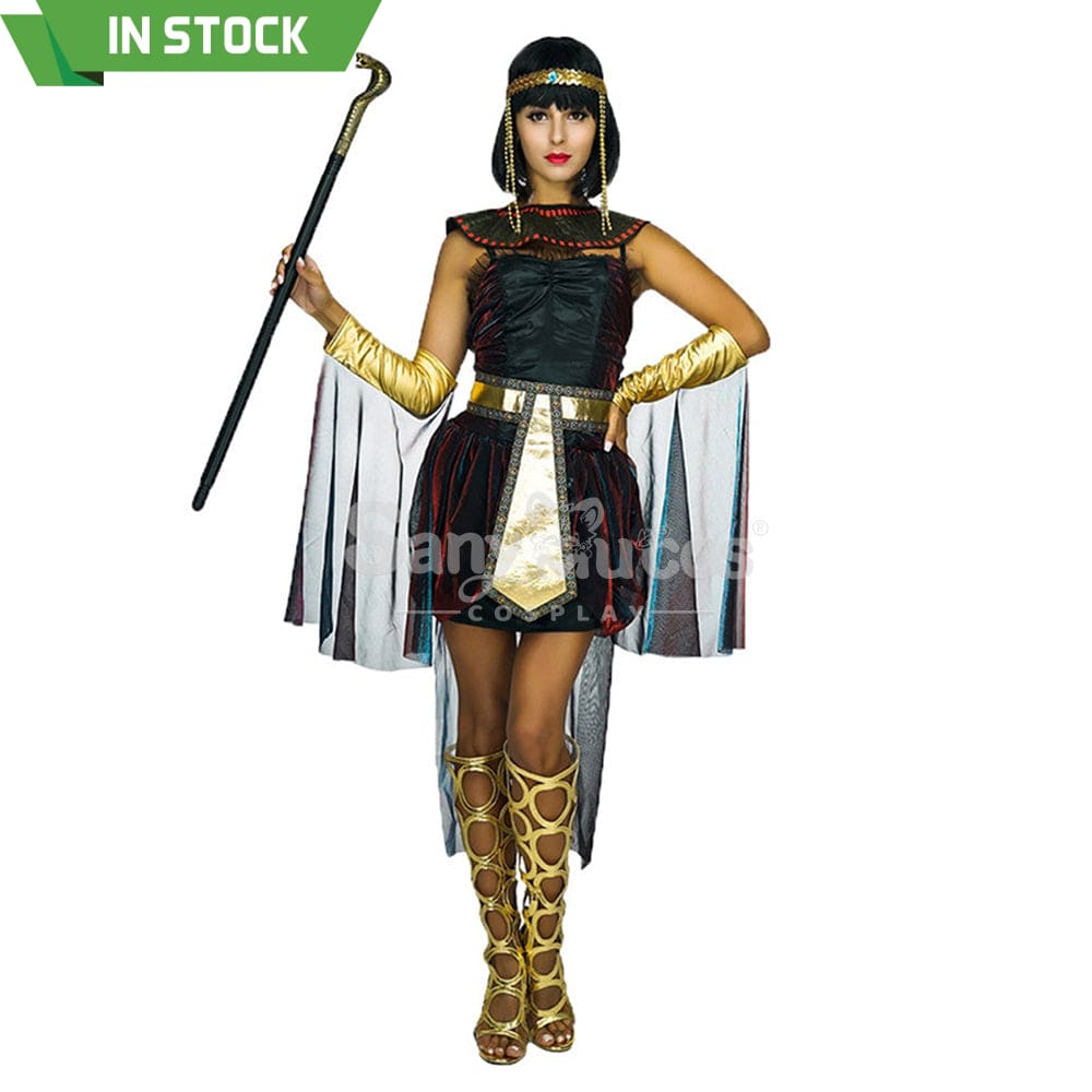 【In Stock】Carnival Cosplay Adult Female Cleopatra Stage Performance Party Costume Costumes