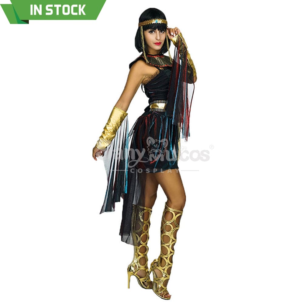 【In Stock】Carnival Cosplay Adult Female Cleopatra Stage Performance Party Costume Costumes