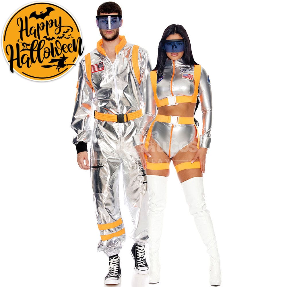【In Stock】Carnival Cosplay Adult Space Astronaut Stage Performance Jumpsuit Costume Costumes