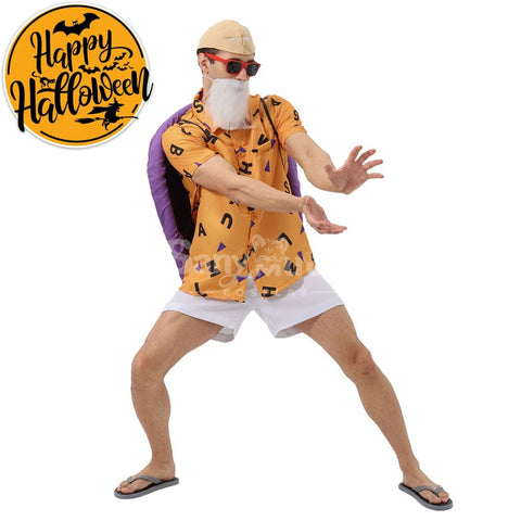 【In Stock】Carnival Cosplay Dragon Ball Master Roshi Stage Performance Costume Costumes