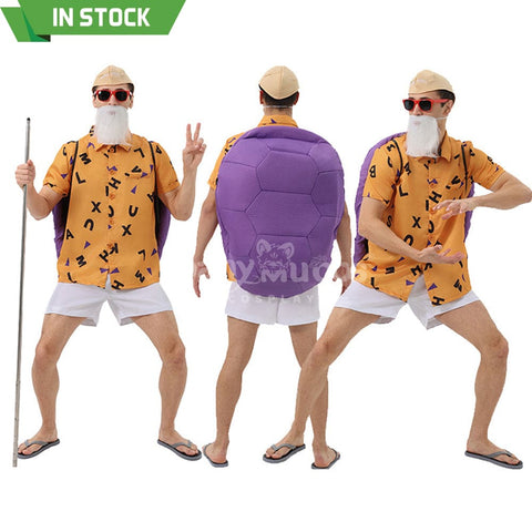 【In Stock】Carnival Cosplay Dragon Ball Master Roshi Stage Performance Costume Costumes