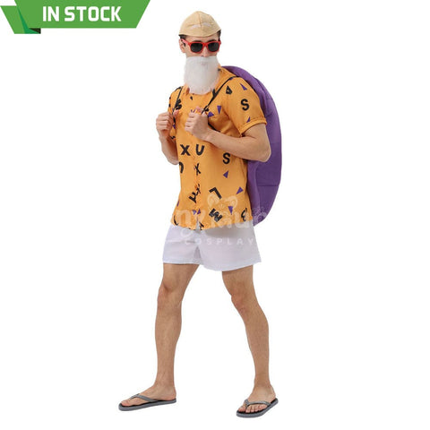【In Stock】Carnival Cosplay Dragon Ball Master Roshi Stage Performance Costume Costumes