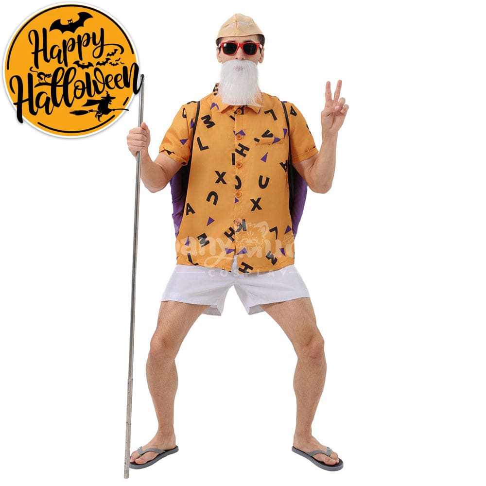 【In Stock】Carnival Cosplay Dragon Ball Master Roshi Stage Performance Costume Costumes