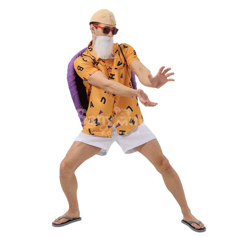 【In Stock】Carnival Cosplay Dragon Ball Master Roshi Stage Performance Costume Costumes