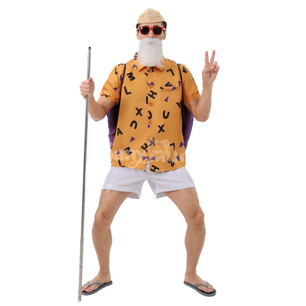 【In Stock】Carnival Cosplay Dragon Ball Master Roshi Stage Performance Costume Costumes