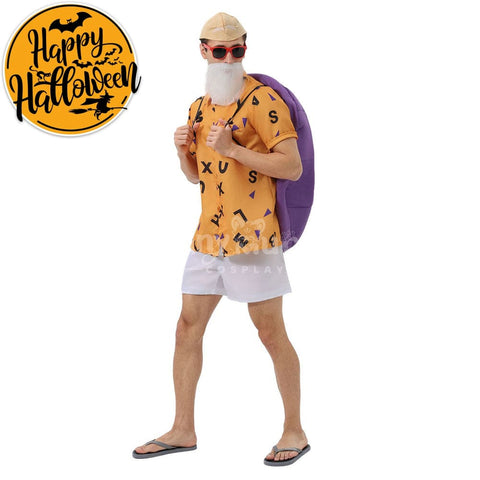 【In Stock】Carnival Cosplay Dragon Ball Master Roshi Stage Performance Costume Costumes
