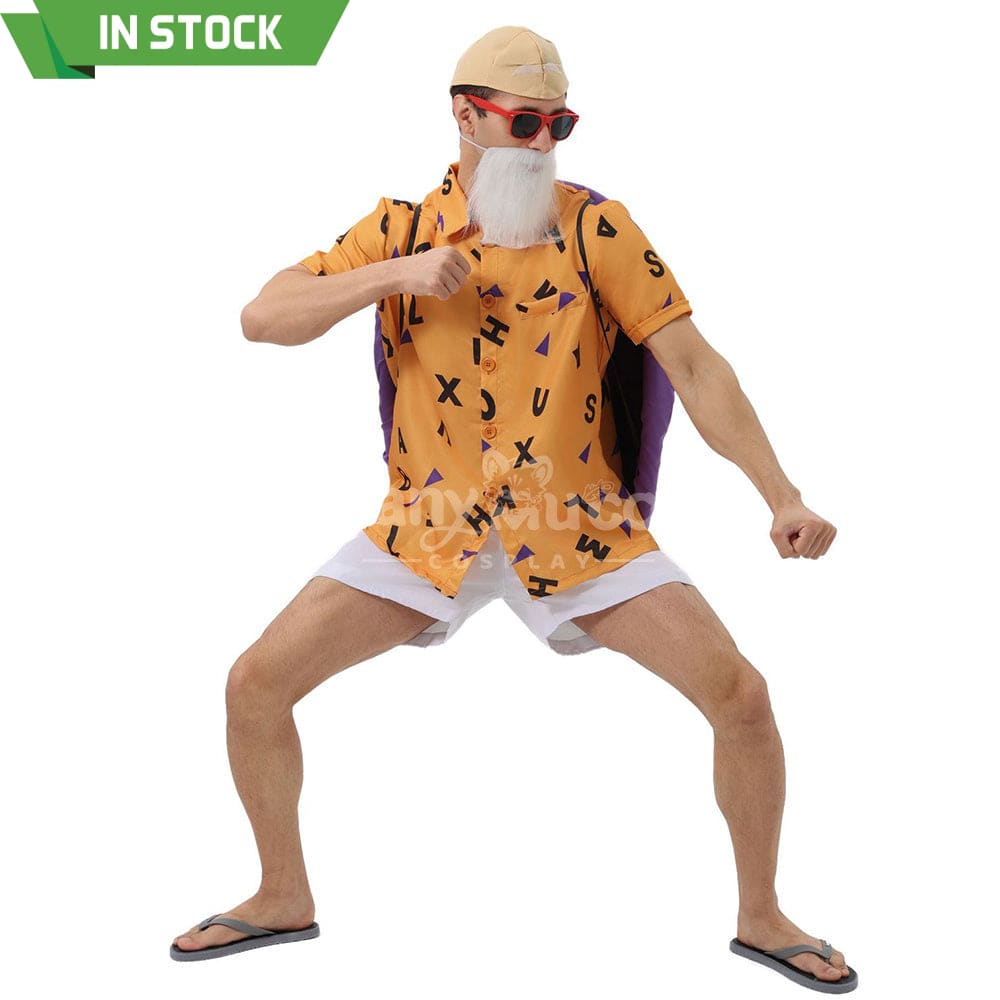 【In Stock】Carnival Cosplay Dragon Ball Master Roshi Stage Performance Costume Costumes