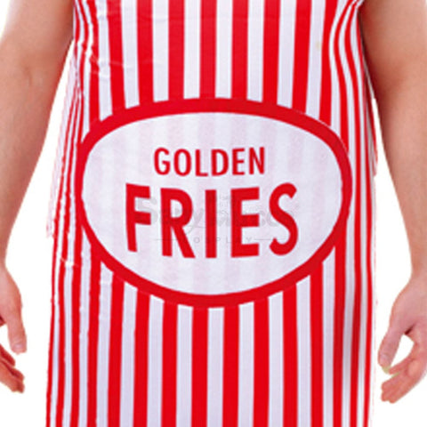 【In Stock】Carnival Cosplay Fun Food Party French Fries Stage Performance Costume Costumes