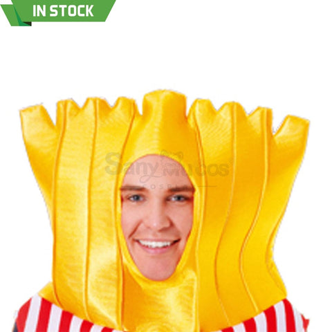 【In Stock】Carnival Cosplay Fun Food Party French Fries Stage Performance Costume Costumes