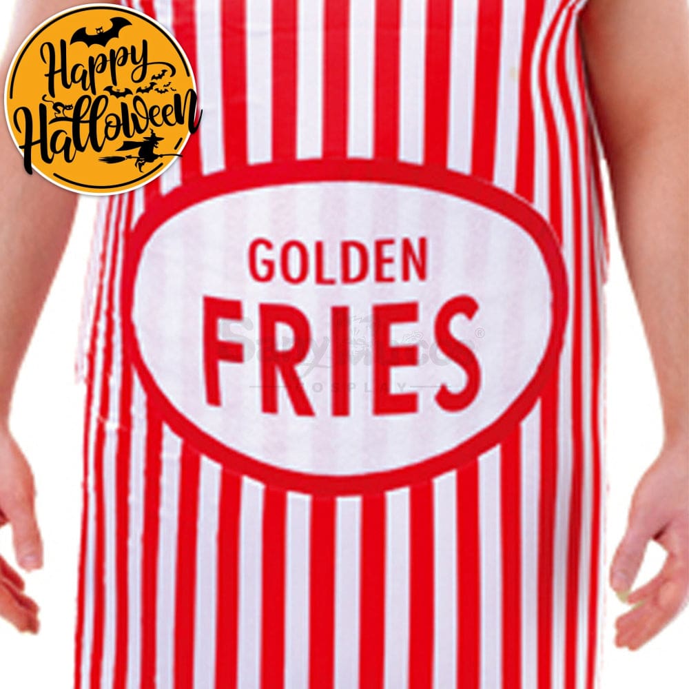 【In Stock】Carnival Cosplay Fun Food Party French Fries Stage Performance Costume Costumes
