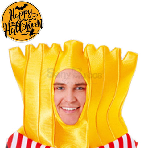 【In Stock】Carnival Cosplay Fun Food Party French Fries Stage Performance Costume Costumes