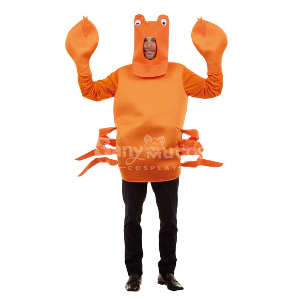 【In Stock】Carnival Cosplay Orange Crab Masquerade Stage Performance Costume Costumes