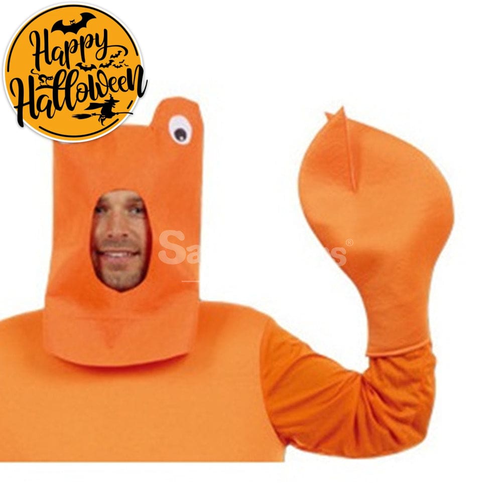 【In Stock】Carnival Cosplay Orange Crab Masquerade Stage Performance Costume Costumes