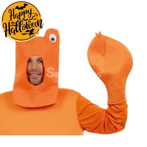【In Stock】Carnival Cosplay Orange Crab Masquerade Stage Performance Costume Costumes