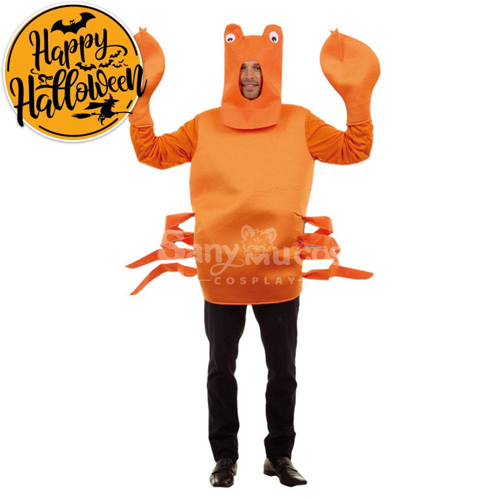 【In Stock】Carnival Cosplay Orange Crab Masquerade Stage Performance Costume Costumes