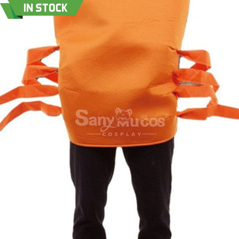【In Stock】Carnival Cosplay Orange Crab Masquerade Stage Performance Costume Costumes