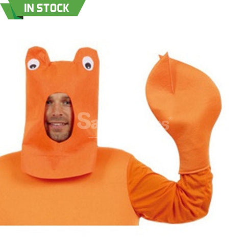 【In Stock】Carnival Cosplay Orange Crab Masquerade Stage Performance Costume Costumes