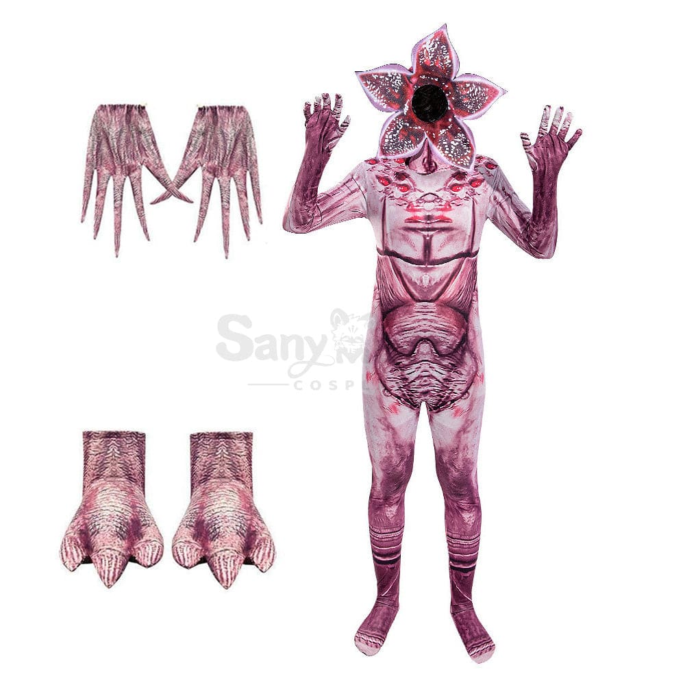 【In Stock】Carnival Cosplay Stranger Things The Monster Demogorgon Stage Performance Jumpsuit