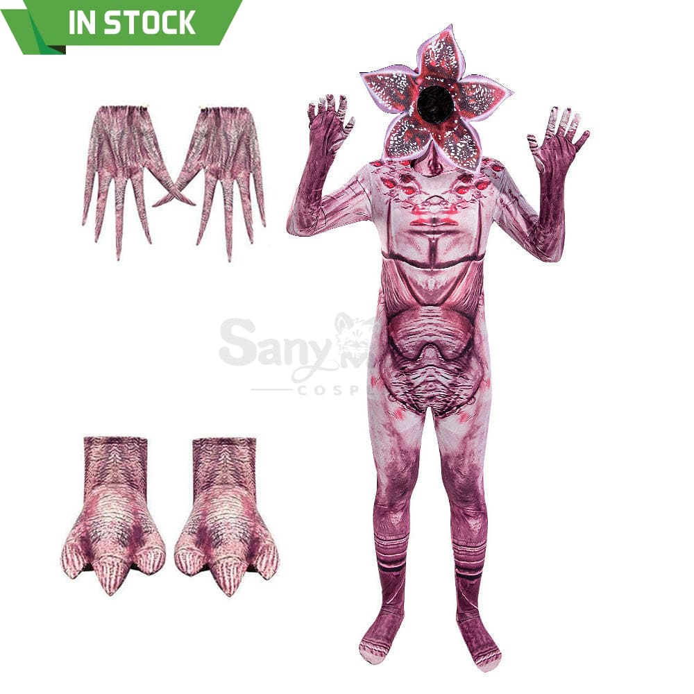 【In Stock】Carnival Cosplay Stranger Things The Monster Demogorgon Stage Performance Jumpsuit
