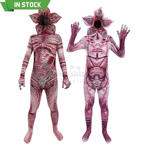 【In Stock】Carnival Cosplay Stranger Things The Monster Demogorgon Stage Performance Jumpsuit