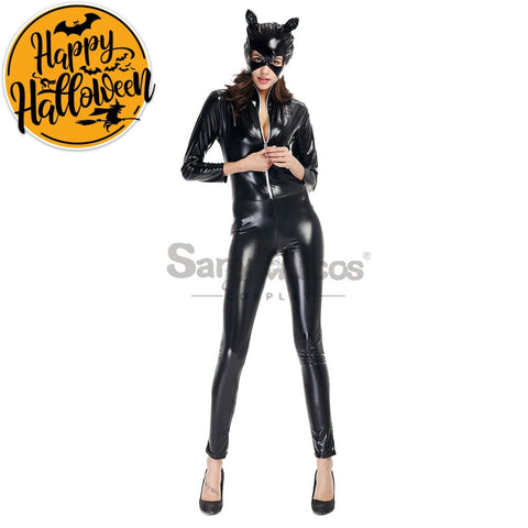 【In Stock】Halloween Cosplay Catwoman Costume Costumes