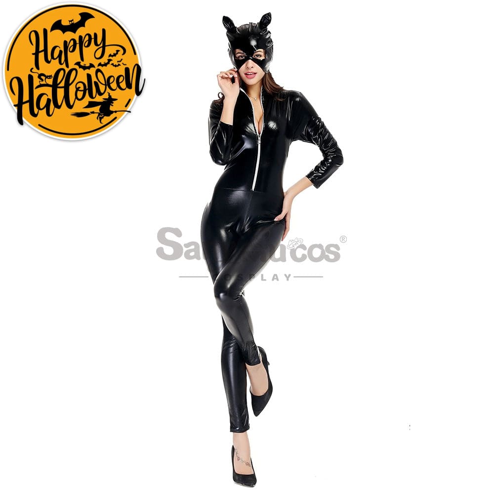 【In Stock】Halloween Cosplay Catwoman Costume Costumes