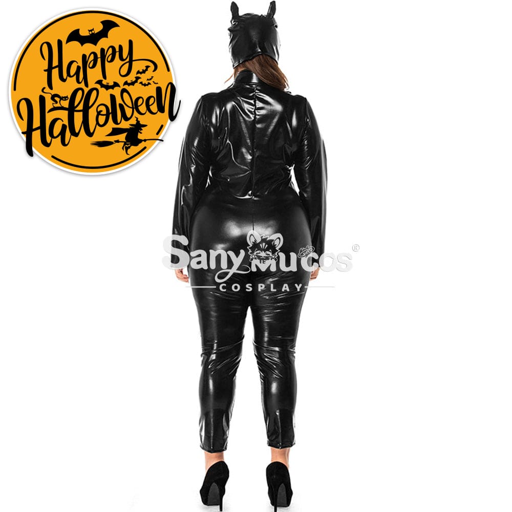 【In Stock】Halloween Cosplay Catwoman Costume Plus Size Costumes