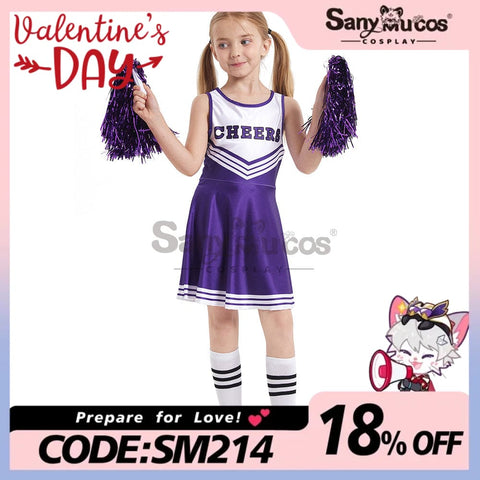 【In Stock】Halloween Cosplay Cheerleading Costume Kid Size Costumes