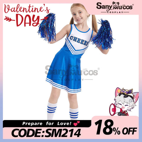 【In Stock】Halloween Cosplay Cheerleading Costume Kid Size Costumes