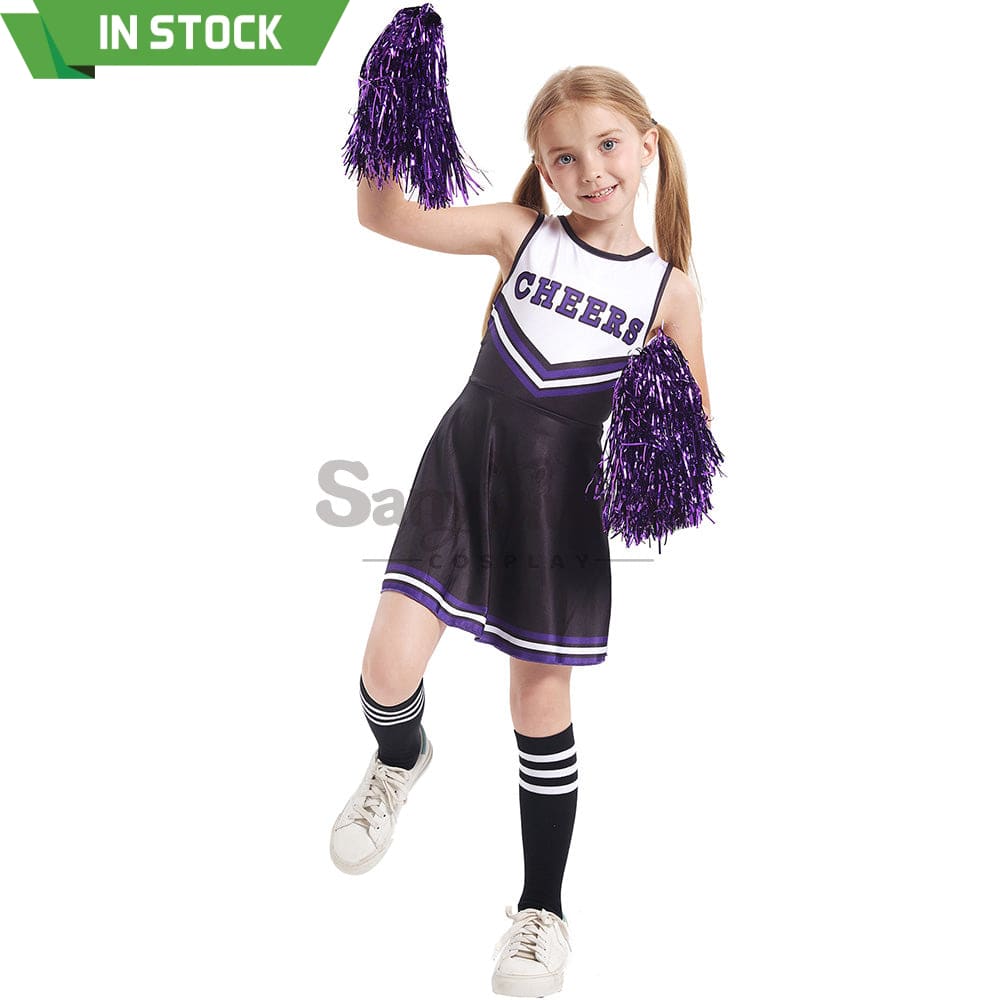 【In Stock】Halloween Cosplay Cheerleading Costume Kid Size Costumes