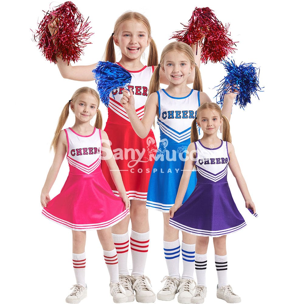 【In Stock】Halloween Cosplay Cheerleading Costume Kid Size Costumes